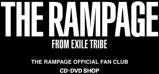 THE RAMPAGE OFFICIAL FAN CLUB CDEDVD SHOP